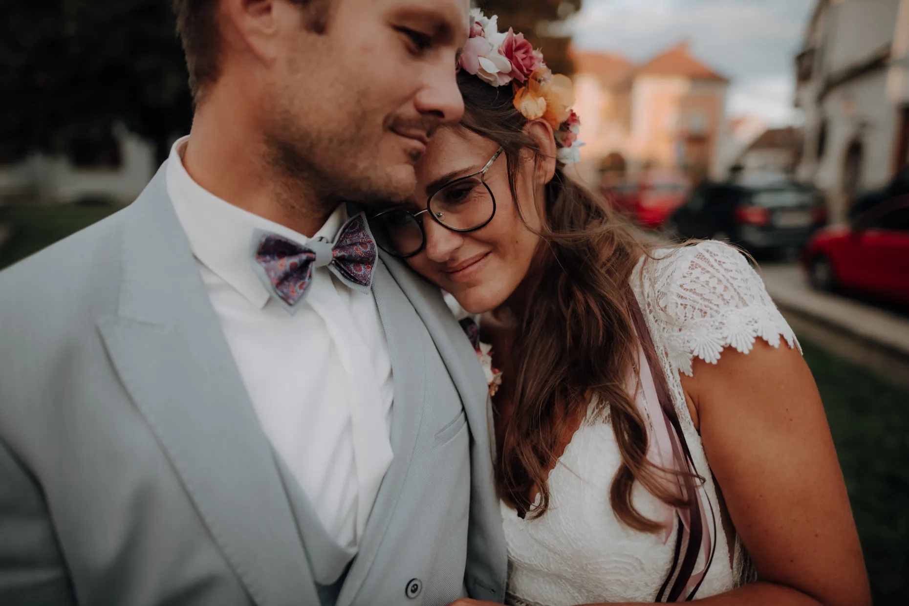 Hochzeitsfotografie Wien – emotionales Brautpaar-Portrait von Hochzeitsfotograf Walter Skokanitsch