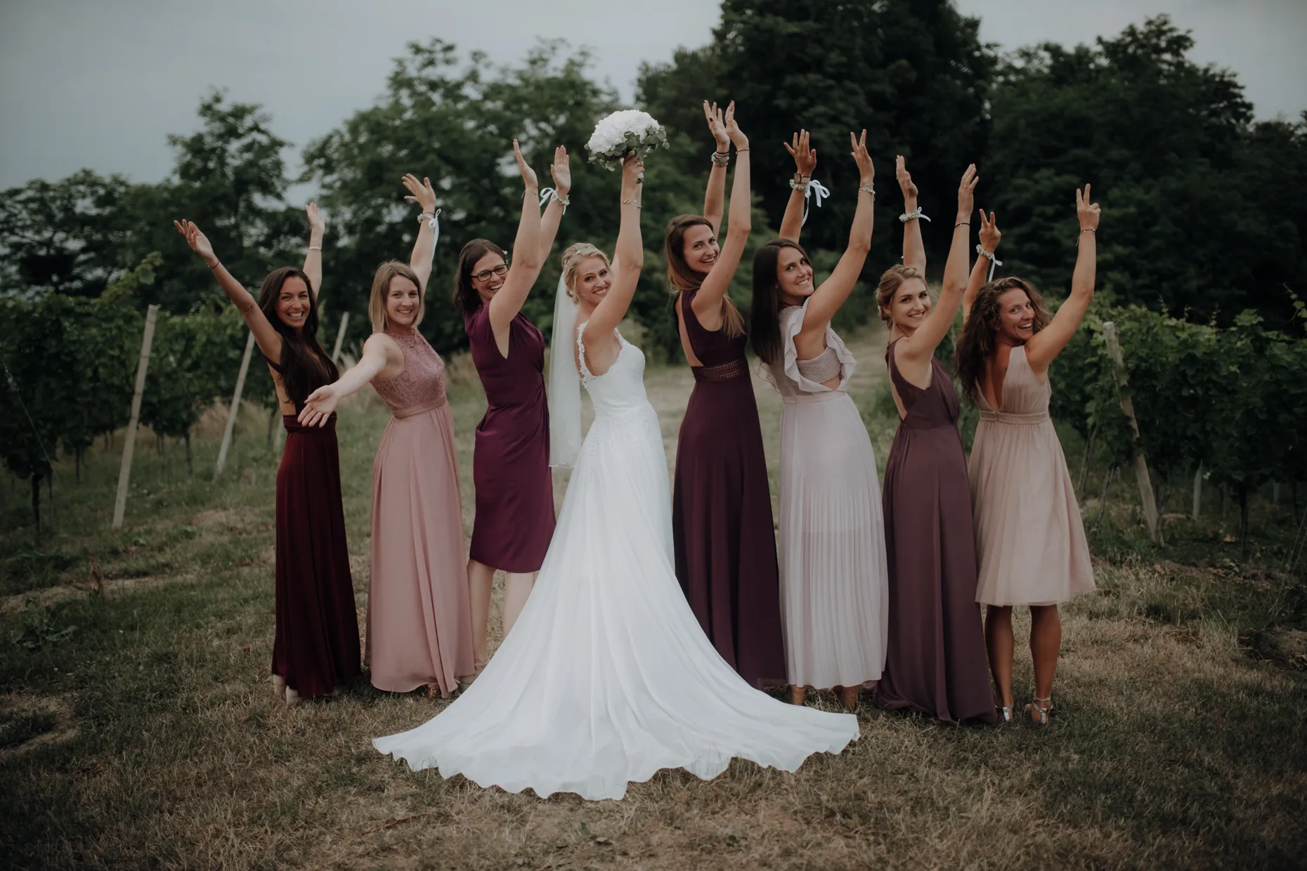 Hochzeit im Freien – natürliche Hochzeitsfotografie in Österreich von Walter Skokanitsch